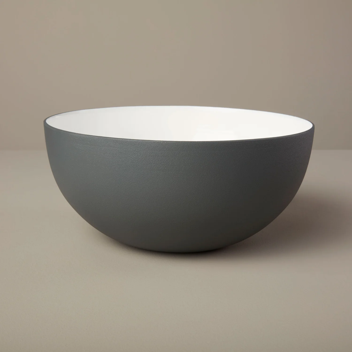 Easton Large Bowl, Graphite & Pearl
