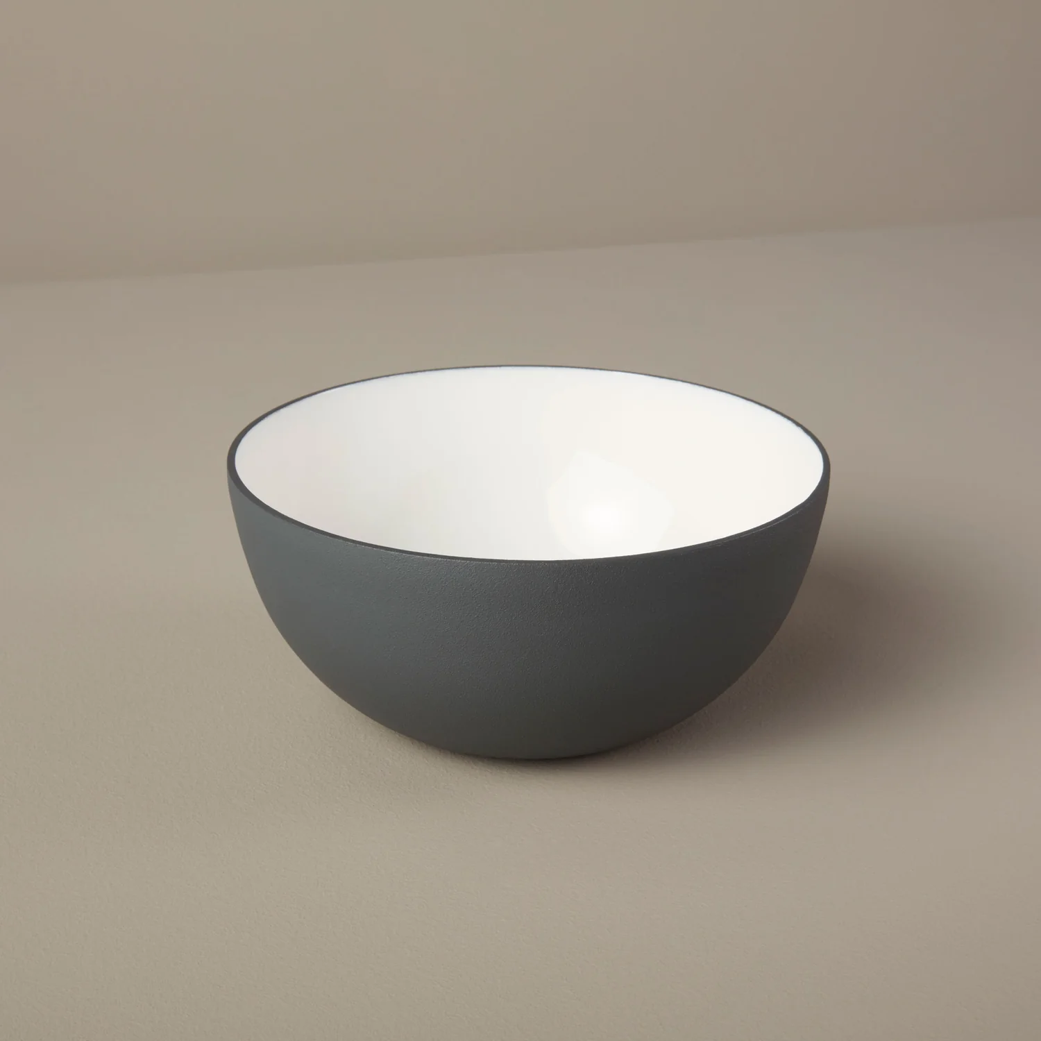 Easton Small Bowl Set of 2, Graphite & Pearl