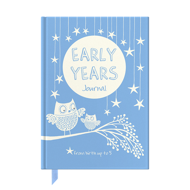 Early Years Journal. Birth to five years, pre-school record book (Blue)
